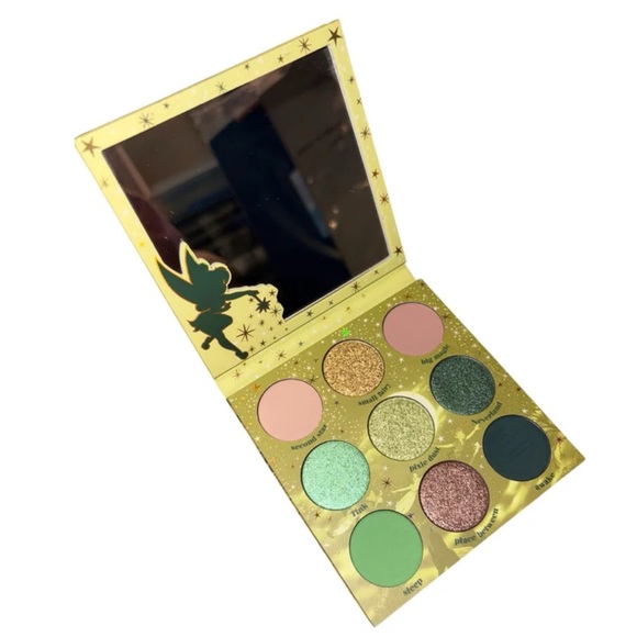 COLOURPOP COSMETICS x DISNEY’S TINKER BELL “SPRINKLE A LITTLE MAGIC” EYE PALETTE - Picture 1 of 7